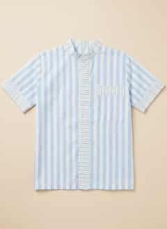 Chemise Sulu coloris Bleu ciel rayé