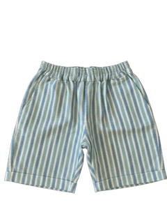 Short Aïe coloris Blanc bleu vert