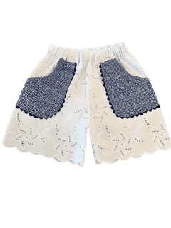 Short Tiana coloris Bleu