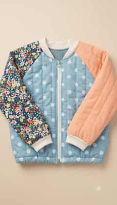 Doudoune Faly Faly coloris Flower Power